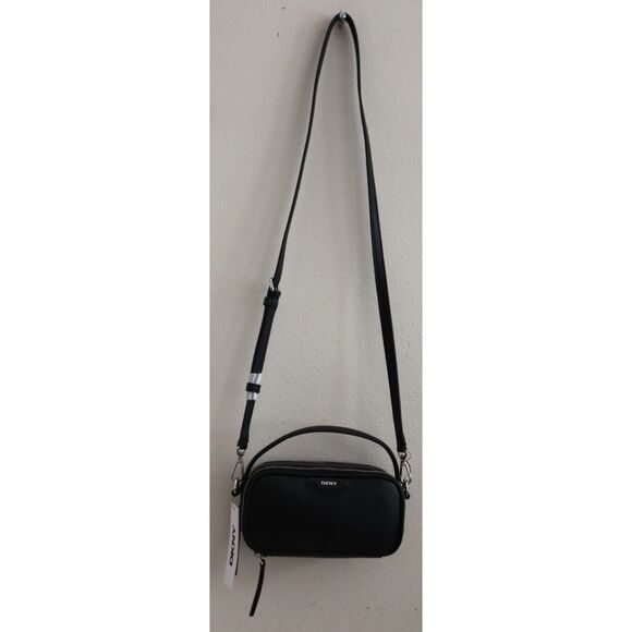DKNY R52EZL37-BSV Black O/S PU Leather Naria DZ Top Handle/Crossbody Bag - Picture 14 of 16